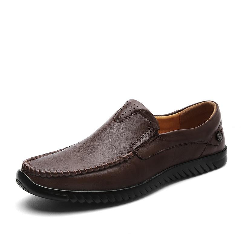 Azores Leather Men’s Loafer Shoes | Slip-On Shoes Mens Mens